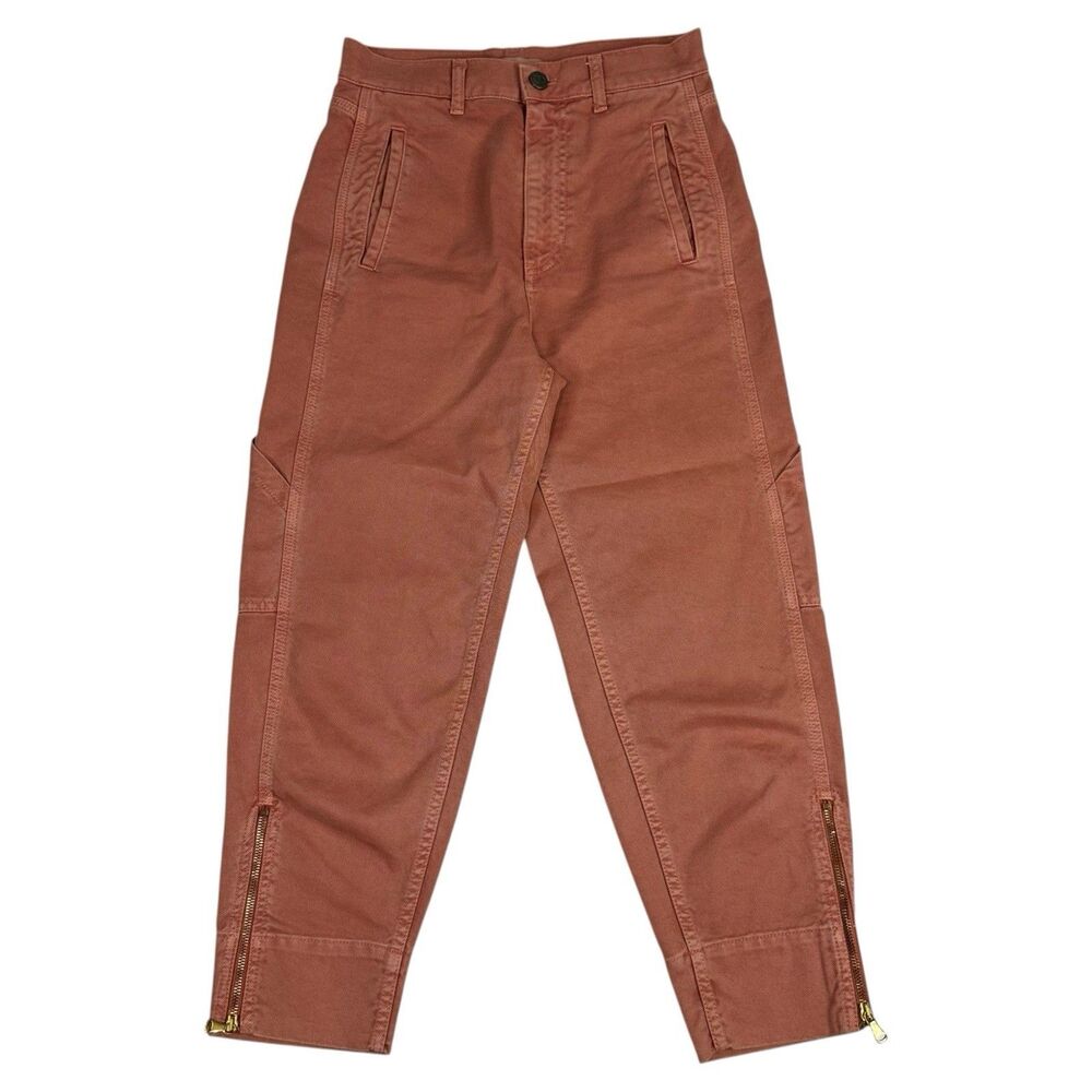 TWINSET Milano Womens Cargo Pants Melon Baggy Loose‎ Fit Size 25